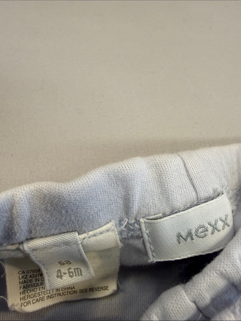 Mexx Light Blue Cargo-Style Jogger Pants for Kids - Picture 2 of 3